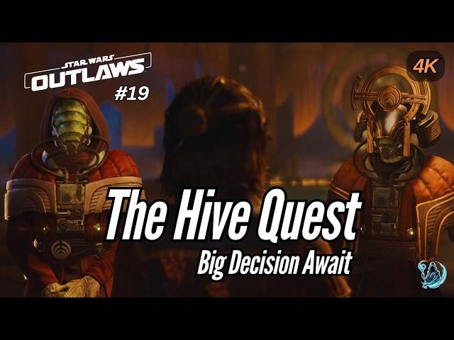 Star Wars Outlaws 19 - Ashiga or Crimson Dawn? The Hive Quest Big Decision & Big fight