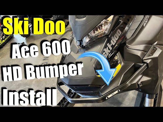 How to Remove The HOOD & Install The HD Front Bumper / Ski Doo Tundra 600 Ace Step-By-Step Guide