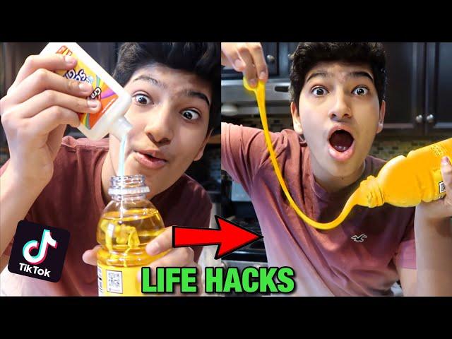 We TESTED Viral TikTok Life Hacks.. *CAN'T BELIEVE IT WORKED*