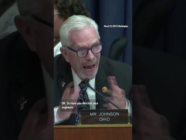 TikTok CEO grilled by IT professional in Congress. #Shorts