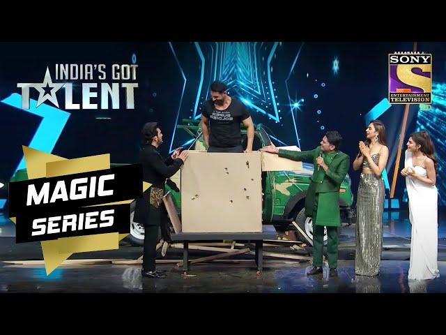 B.S. Reddy Plays His Phenomenal Magic Trick On John! | India's Got Talent Season 9 | Magic Series