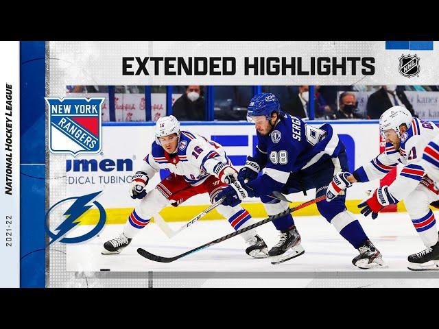 New York Rangers vs Tampa Bay Lightning Dec 31, 2021 HIGHLIGHTS