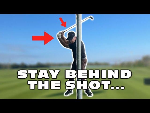 GET BEHIND THE BALL TO ANCHOR THAT SNAP RELEASE! | Wisdom in Golf | Golf WRX |