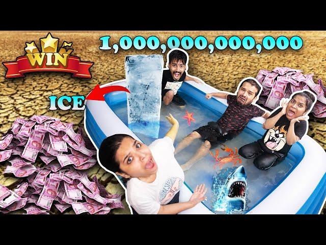 Last To Leave Swimming Pool Wins 1 Crore Rs. Challenge | Hungry Birds