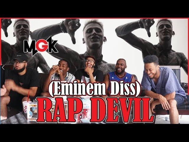 Machine Gun Kelly - Rap Devil (Eminem Diss) REACTION/REVIEW