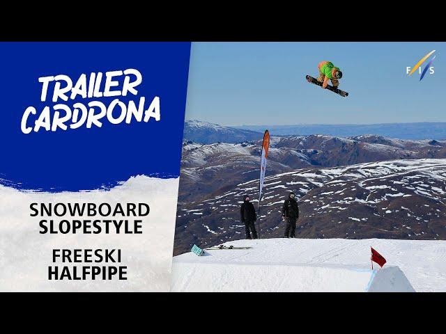 FIS Snowboard & Freeski World Cup 2024 | Cardrona, NZ - TRAILER ALERT!