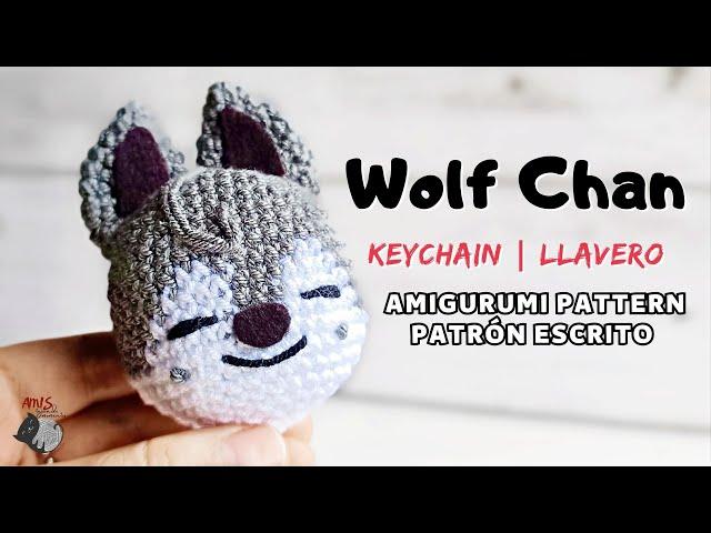 SKZOO Wolf Chan Amigurumi Patrón | Llavero | Amis Tejiendo Momentos ENG/SPA