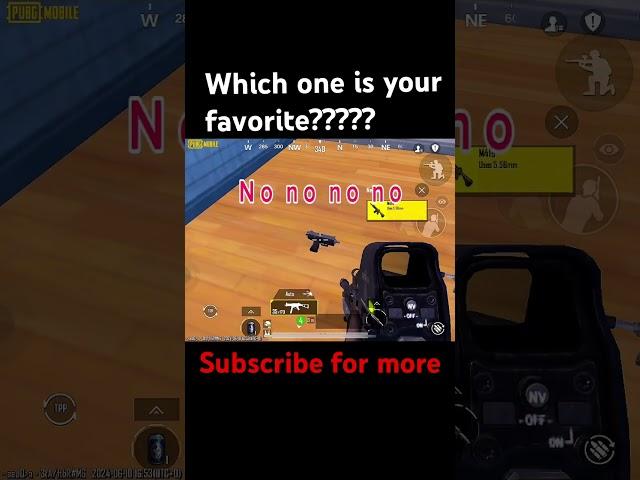 Which_one_is_your_favorite???? #pubgmobile #bgmi #pubg #goviral #foryourpage #headshotop