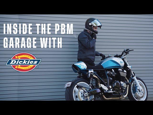 Inside Our Custom Motorcycle Garage With @Dickies  | Purpose Built Moto