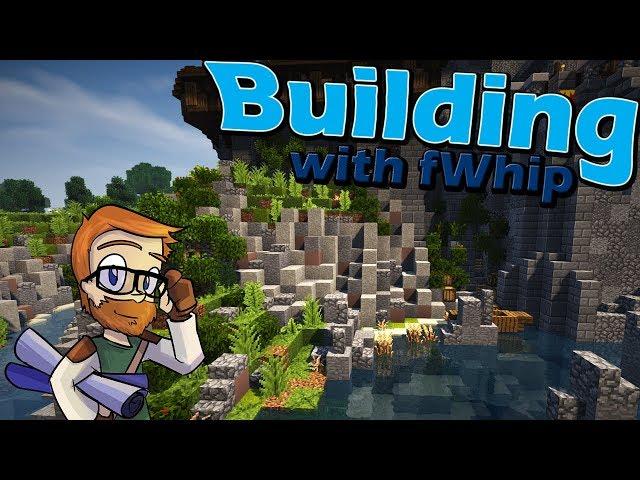 Building with fWhip :: Landscaping the CASTLE CLIFFS :: #69 Minecraft 1.12 Single Player Survival