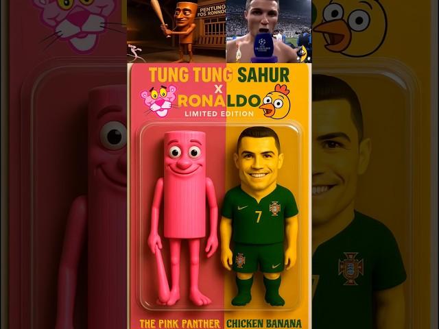 Unboxing Tung Tung Sahur X The Pink Panther VS Ronaldo X Chicken Banana