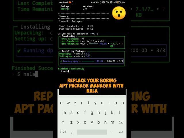 *NALA* (TERMUX)  STOP USING "apt" OR "pkg" COMMAND  2023