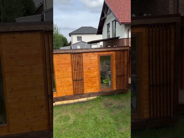 Хозблок для дачи  #бытовка #бытовки #сарай #хозблок #дача #беседкасвоимируками #минидом