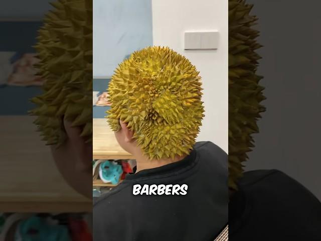 The Weirdest Barber #shorts #barber