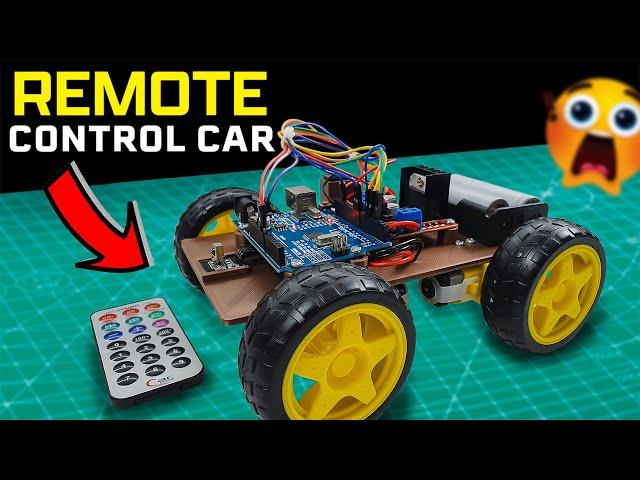 Remote Control Car Using Arduino for Beginners