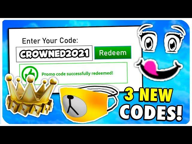 MAY *ALL 3 NEW* ROBLOX PROMO CODES! 2021 (WORKING)