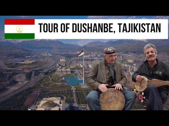 Tour of Dushanbe, Tajikistan. Travel to Central Asia