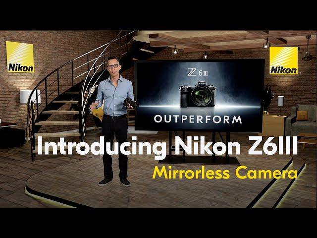 The New Nikon Z6III. Outperform.