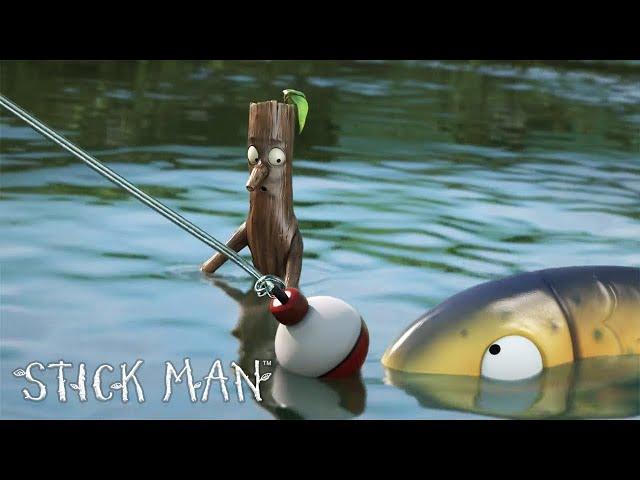 Stick Man Fools The Fisherman! @GruffaloWorld: Compilation