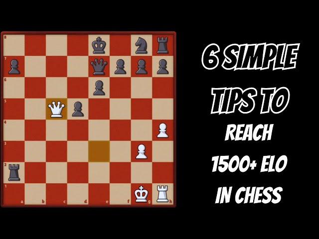 6 Simple Tips To Reach 1500+ ELO In Chess | Jonty Junkyard