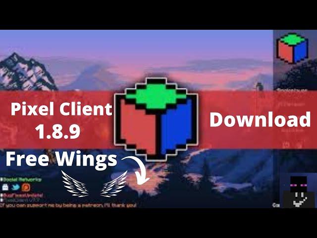 How To Download Pixel Client With free wings || fps boost || works on tlauncher