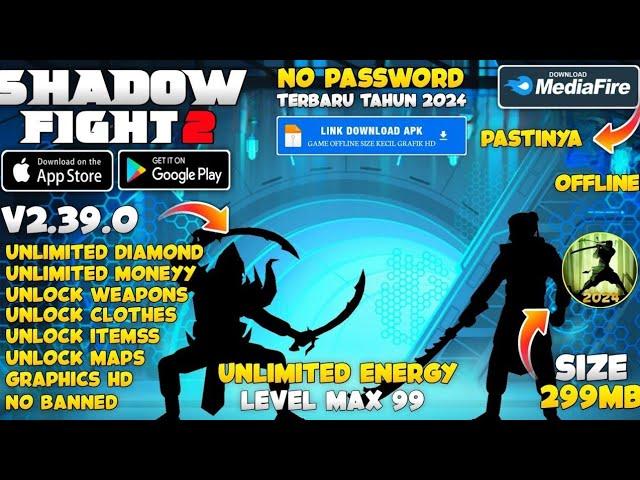 SHADOW FIGHT 2 MOD MENU LATEST VERSION 2.39.0 l UNLIMITED MONEY &  MAX LEVEL