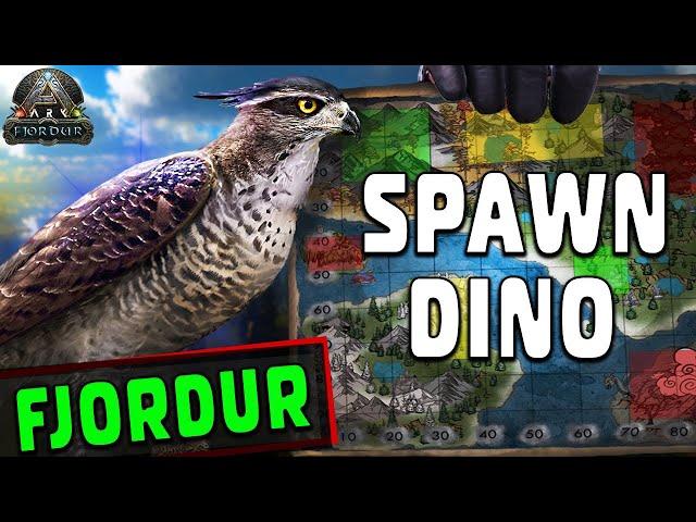 ARK Fjordur SPAWN DINO | All Creatures Location Guide