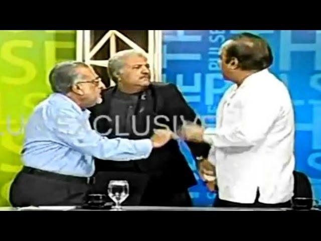 Pakistani Politicians Fight On Live TV