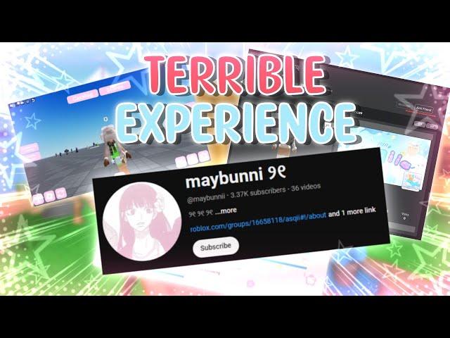 My TERRIBLE Experience With MAYBUNI | Roblox MM2