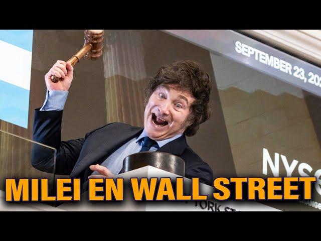 MILEI TOCÓ LA CAMPANA DE WALL STREET | URGENTE MILEI