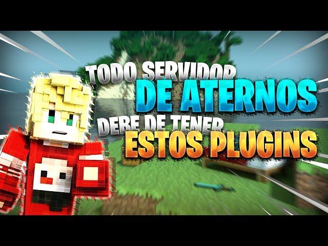 [Aternos #7] Mejores PLUGINS para tu SERVER de ATERNOS / Los PLUGINS mas ÚTILES para ATERNOS