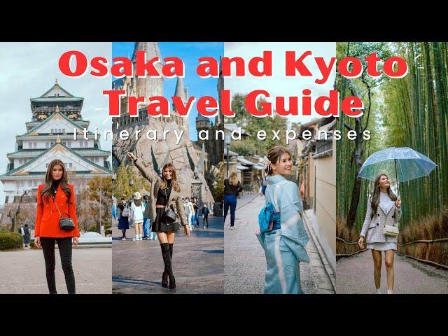 Japan Vlog: Osaka and Kyoto Travel Guide: expenses and itinerary | Jen Barangan