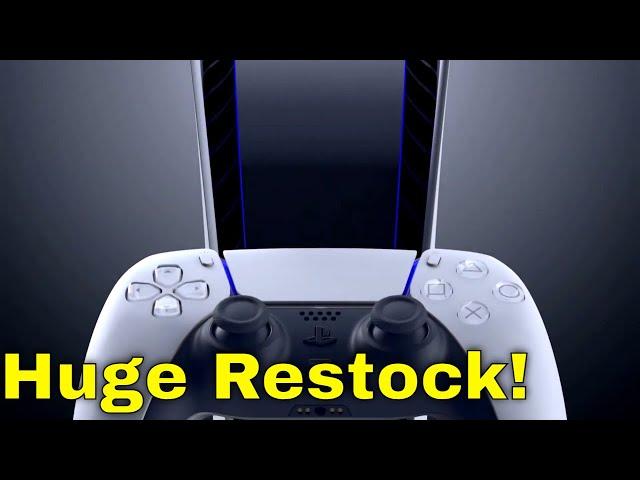 PlayStation 5 Huge Restock Is Coming!