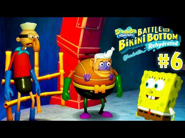 Русалогово и Креветка  SpongeBob SquarePants Battle for Bikini Bottom Прохождение игры #6