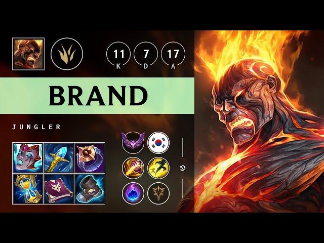 Brand Jungle vs Skarner: Rampage - KR Master Patch 14.23