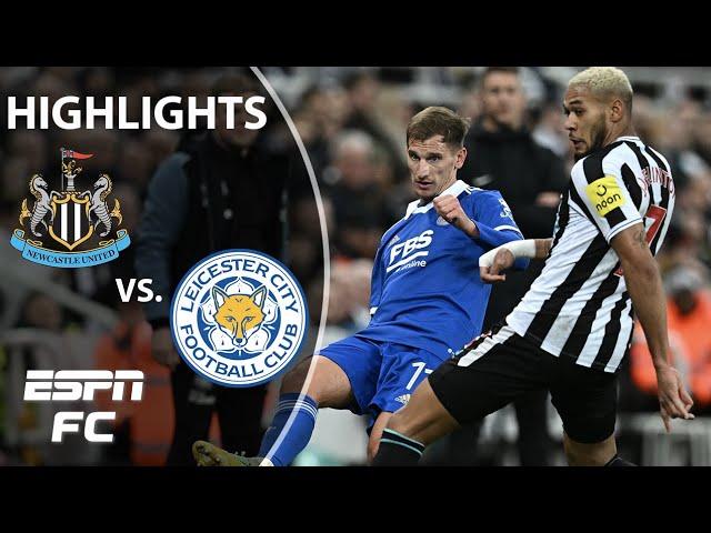 Newcastle United vs. Leicester City | Carabao Cup Highlights | ESPN FC