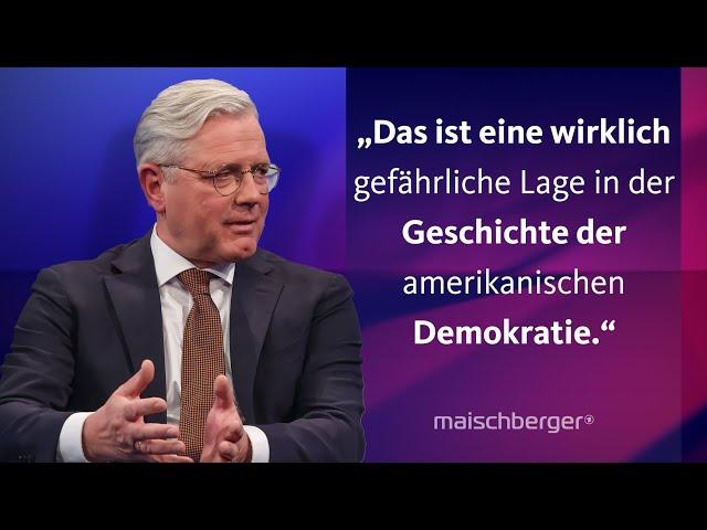 Drohender Handelskrieg mit den USA: Norbert Röttgen & Martin Richenhagen im Gespräch | maischberger