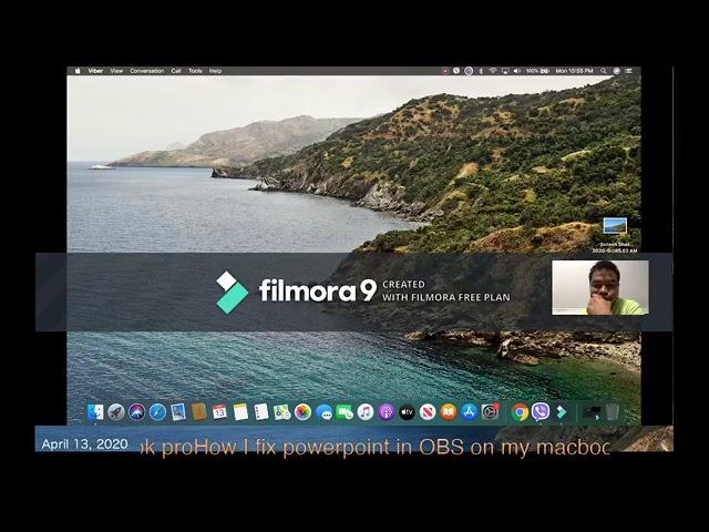Information Tech | Fix easily Powerpoint in OBS on macbook pro macOS Catalina (10.15.4)