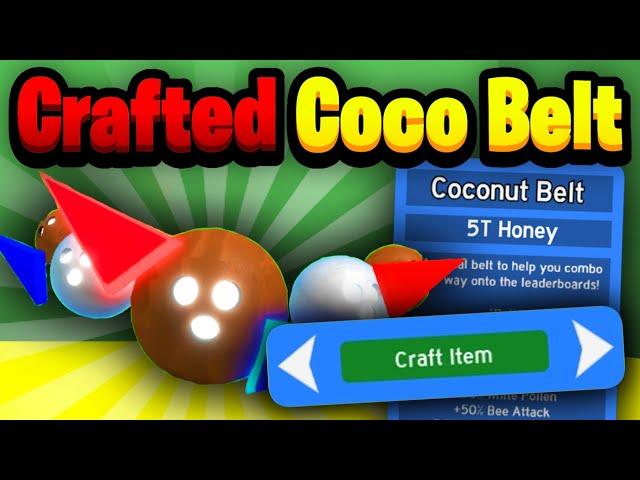 BUYING The Coco Belt In Bee Swarm (Is It Worth It?) - Bee Swarm Simulator Update