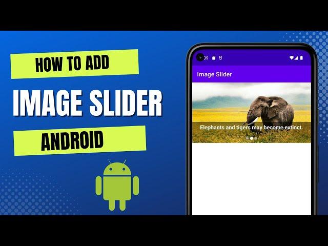 How to create image slider in android studio || Image slider in android || Image slider 2023