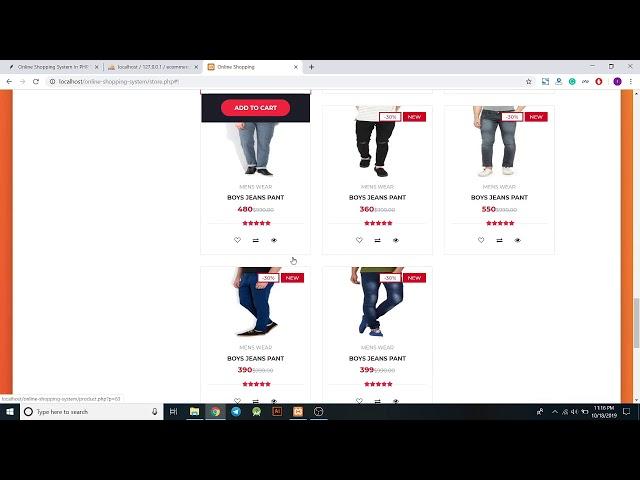 Online Shopping System in PHP and MySQL | Source Code & Projects | Review