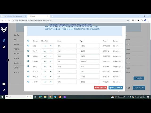 iDeal Data Veri Terminali'nde Magnus Paneli Nasıl Kullanılır?