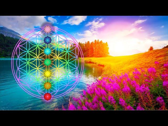 Morning Chakra Healing Music  528Hz The Deepest Aura Healing - Wipe Out All The Bad Negative Energy