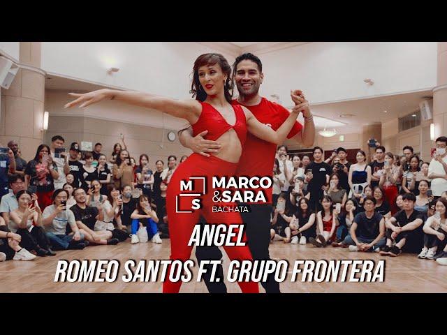 Grupo Frontera ft. Romeo Santos - ÁNGEL / Marco y Sara Bachata workshop dance bailando en JAPON 2024