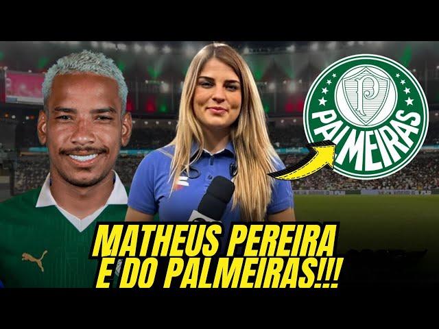 EXCLUSIVO! CRAQUE DO CRUZEIRO ACABA DE FECHAR COM O PALMEIRAS! ULTIMAS NOTICIAS DO PALMEIRAS HOJE!