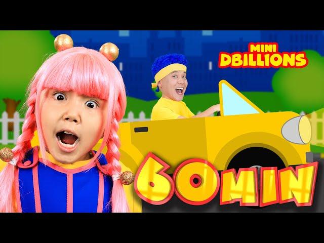 Car Alarm Dance with Mini DB | Mega Compilation | D Billions Kids Songs