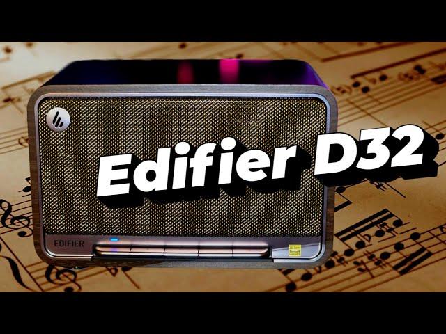 Edifier D32 - Прыгнули выше головы! Лучшая портативная колонка! Звучание колонки Edifier D32