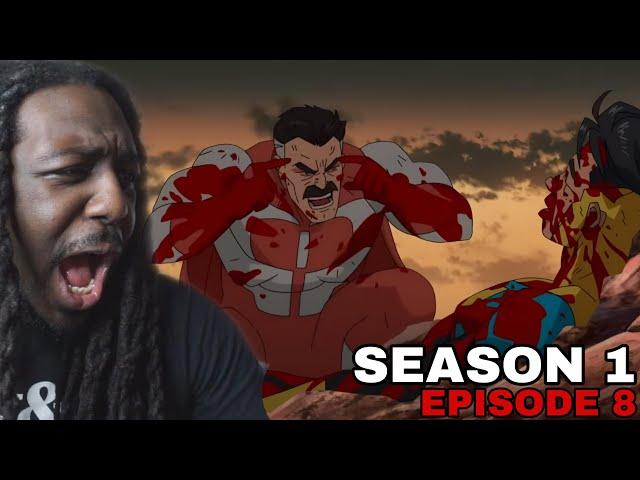 HE DID THAT TO HIS SON BRO.. SMH | Invincible Season 1 , Episode 8