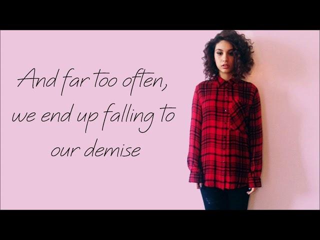 Alessia Cara - 'River Of Tears' Lyrics