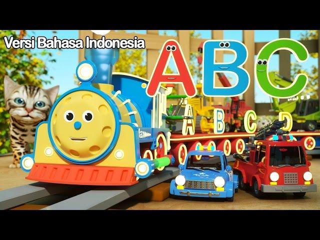 Belajar Huruf Huruf bersama MAX si Kereta yang Bercahaya | TOYS ( Huruf dan Mainan)